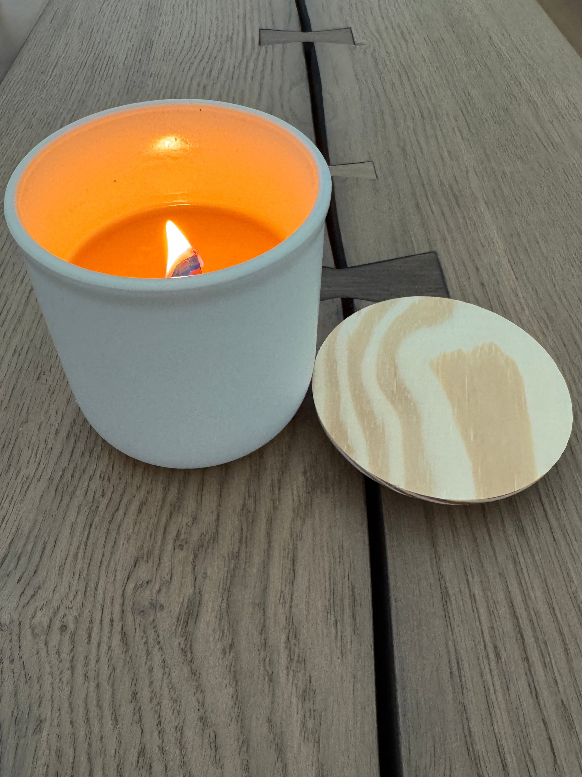 Ceramic Vessel 10.5 oz Candles